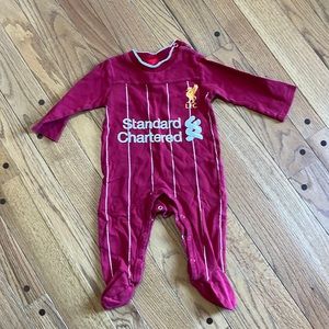 Liverpool LFC footie pajamas 9-12 months